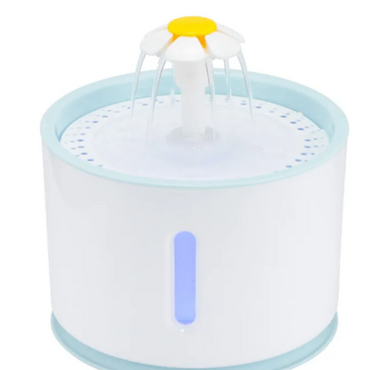 Automatic Pet Cat Water Fountain with LED Light
